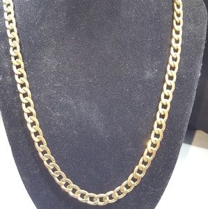 Vintage gold colored necklace
